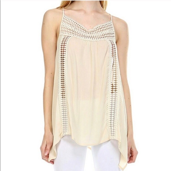 Maronie From Anthropologie Crochet Swing Tank - Picture 2 of 8